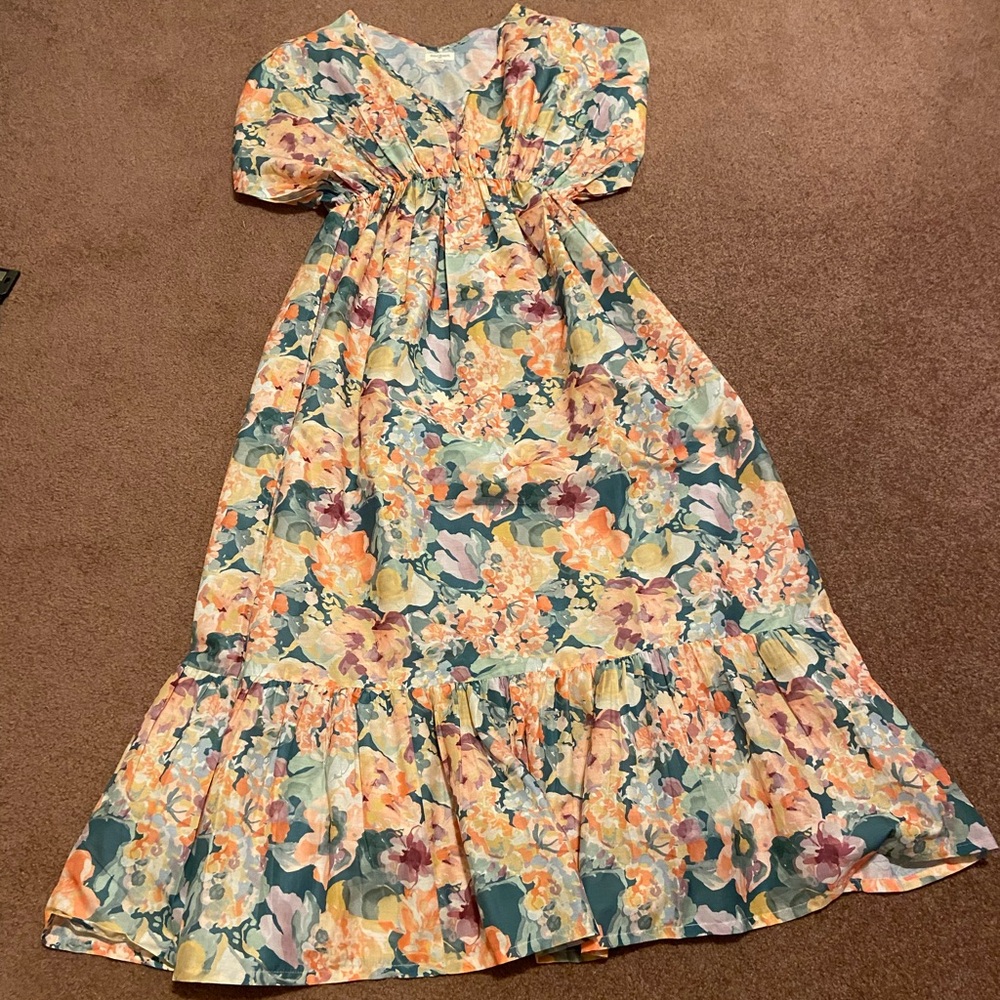 Floral Summer Kaftan - S/M